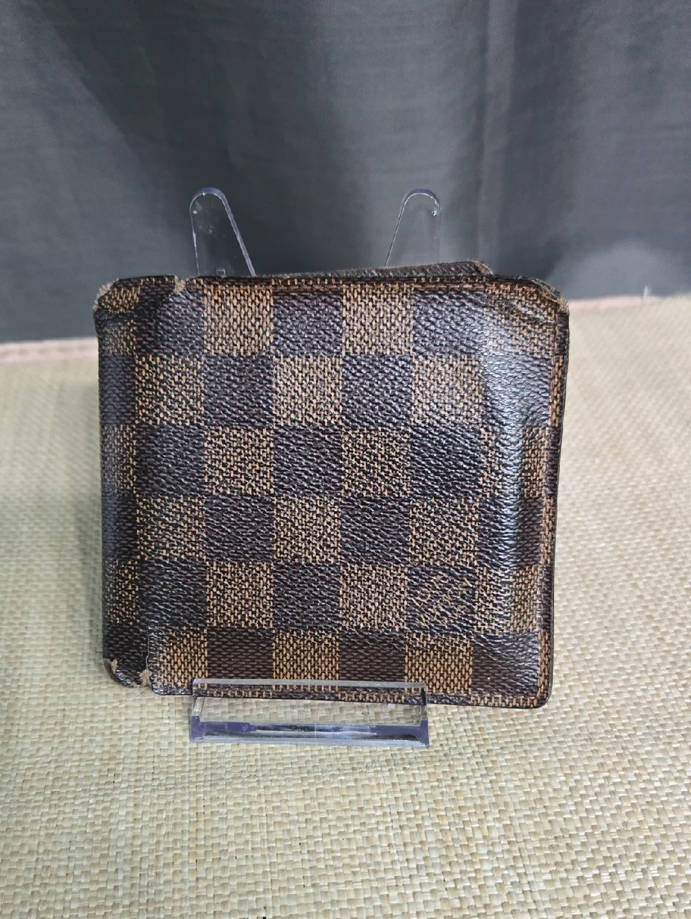 Louis Vuitton Brown Damier Canvas Men's Bifold Wallet